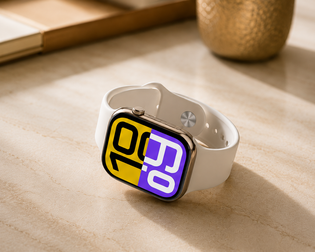 GS Series 10 AMOLED Smart Watch – Bluetooth Calling | Premium AMOLED Display