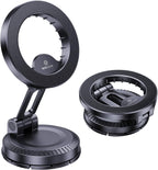 Foldable Magnetic Dashboard Car Mount – 360° MagSafe Holder