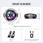 Semiconductor Magnetic Phone Cooler for Gaming & Streaming
