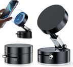 Vacuum Magnetic Suction Phone Holder – 360° MagSafe Mount
