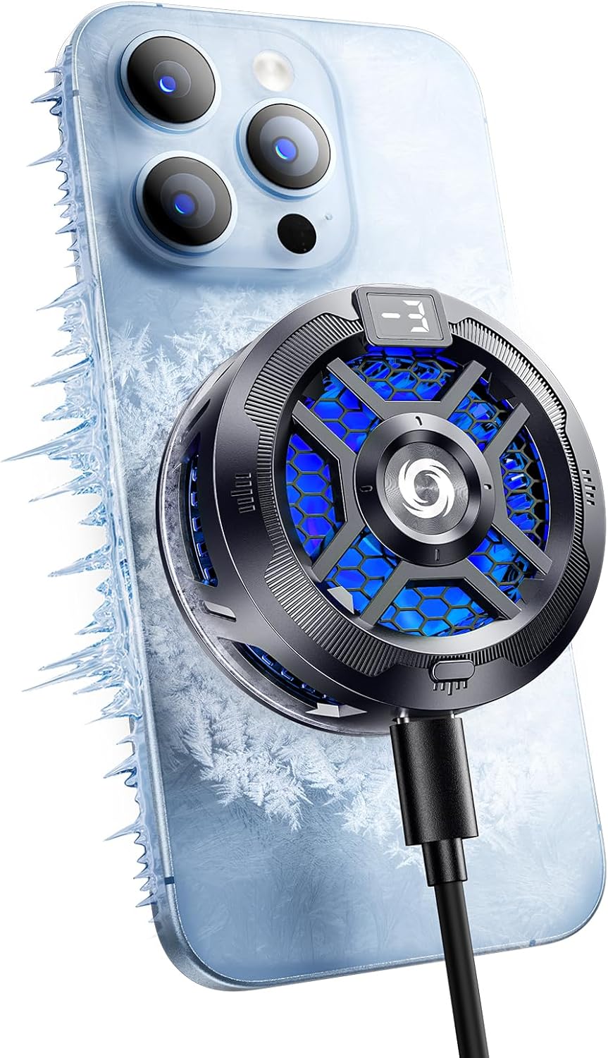 Magnetic Semiconductor Phone Cooler for Gaming & Live Streaming