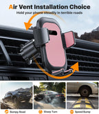 Universal 360° Car Phone Holder – Suction Mount