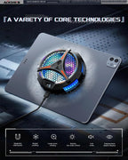 Universal Mobile Phone Cooler with Temperature Display