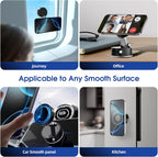 Vacuum Magnetic Suction Phone Holder – 360° MagSafe Mount