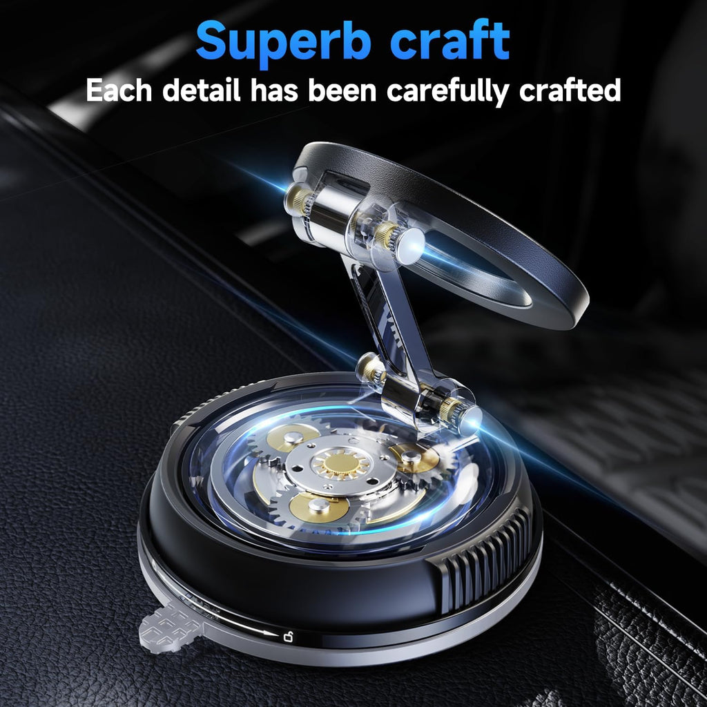 Meifigno Premium MagSafe Car Phone Holder + 360° Magnetic Mount