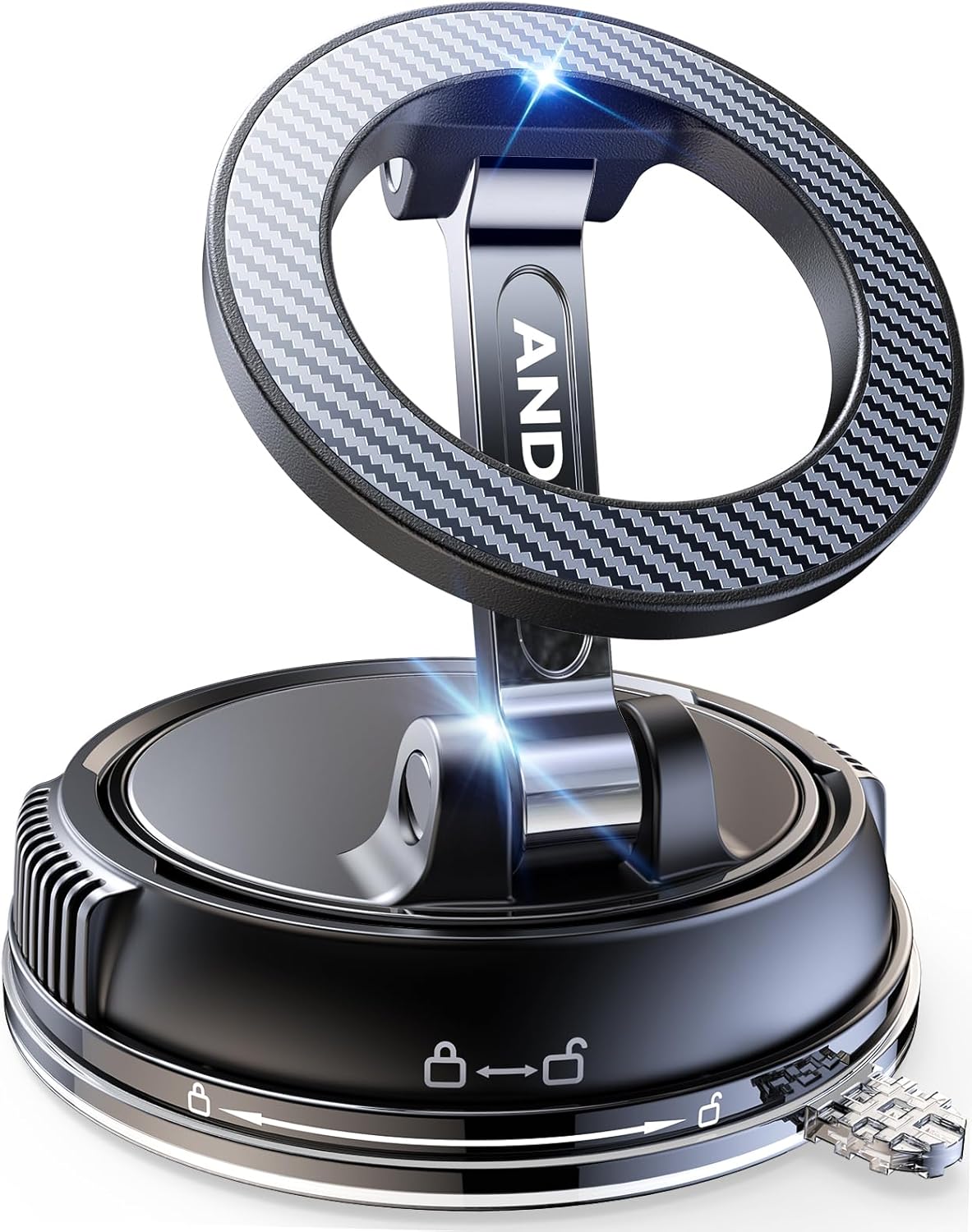 Meifigno Premium MagSafe Car Phone Holder + 360° Magnetic Mount