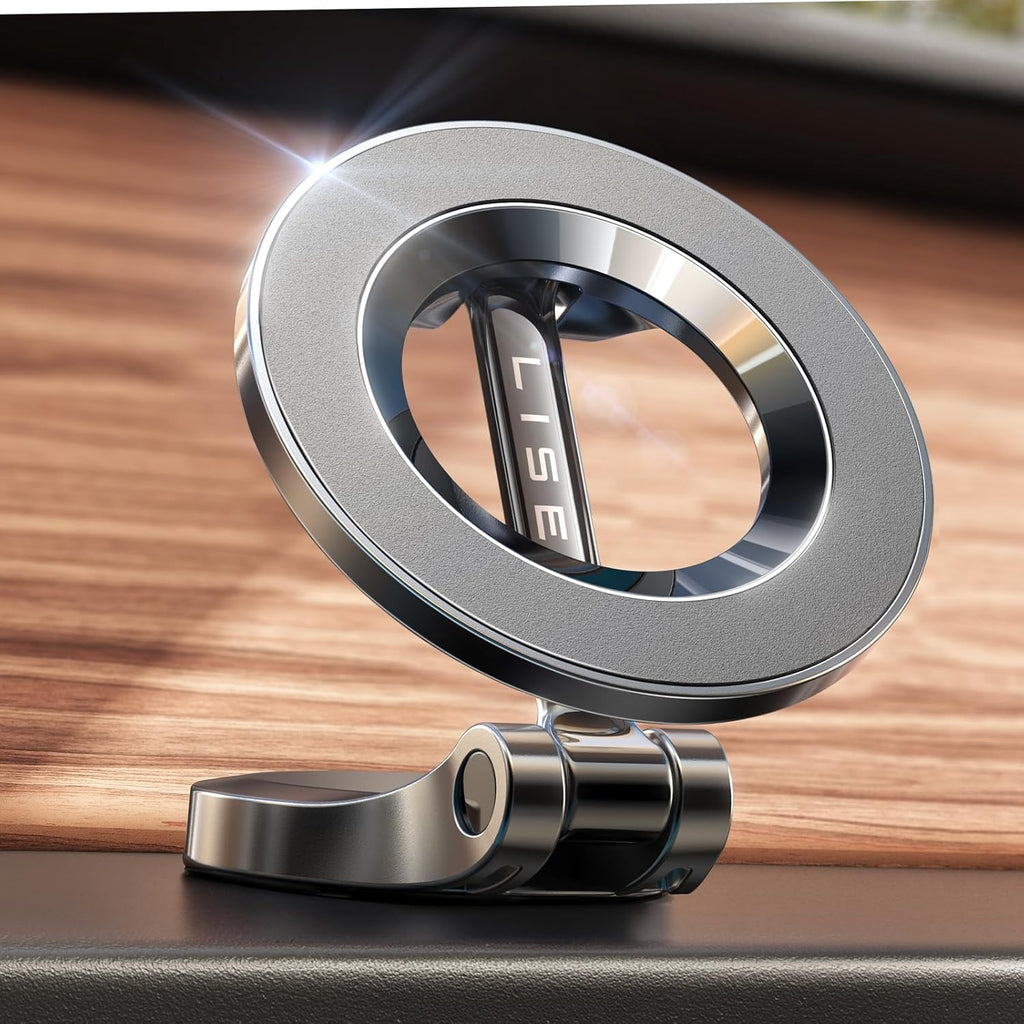 ANDERY MagSafe Car Phone Holder – 360° Bendable Magnetic Mount
