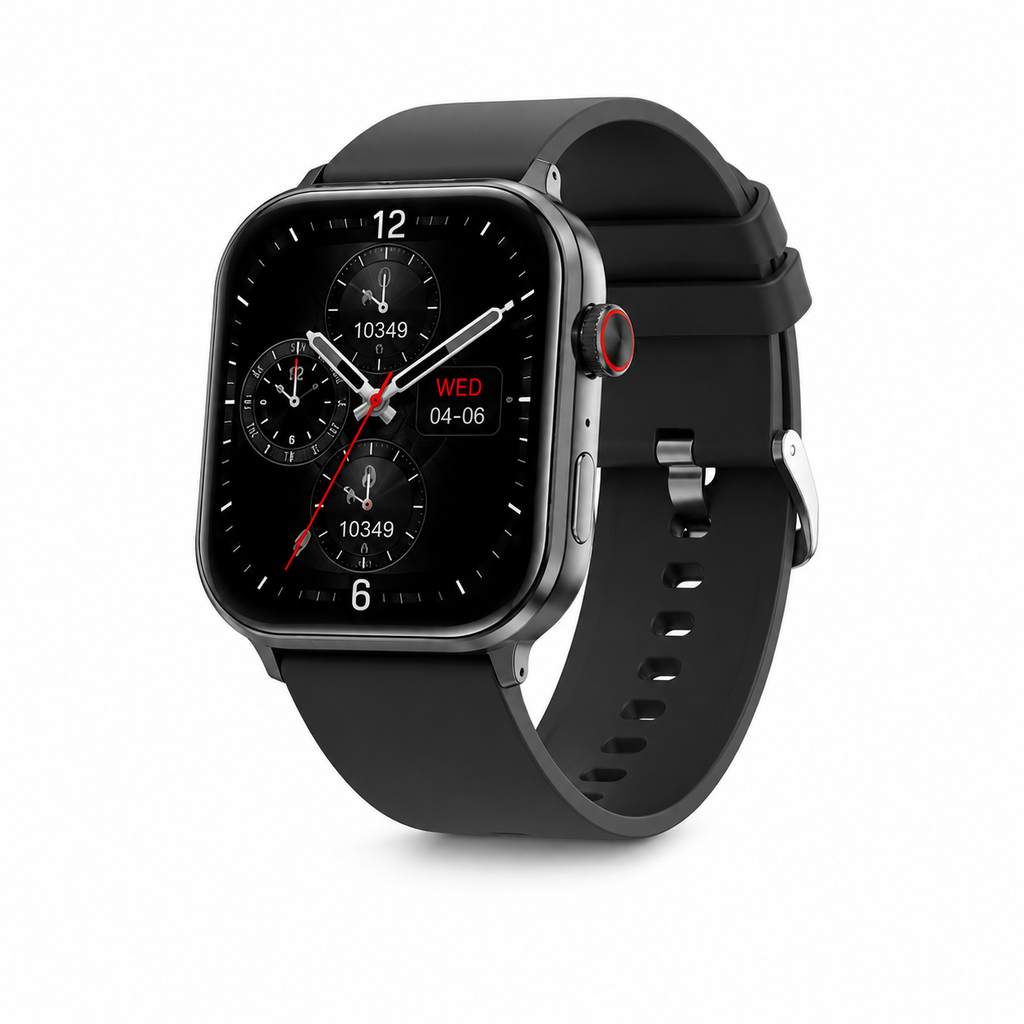 ZERO Visionary Smartwatch – 1.85" AMOLED Display | Bluetooth Calling | IP68 Waterproof