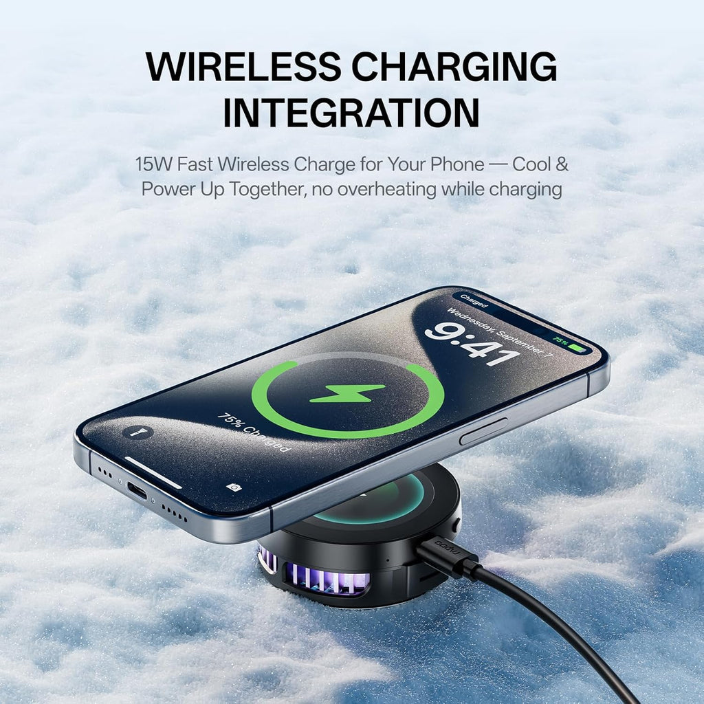 Semiconductor Magnetic Phone Cooler for Gaming & Streaming