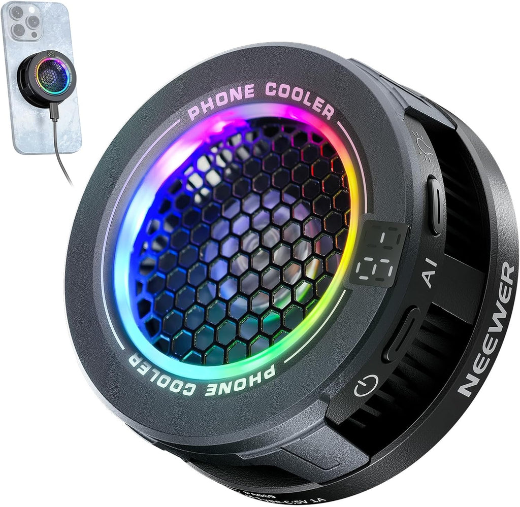 ArcticCool Magnetic Phone Cooler – Instant Cooling for Gaming & Streaming