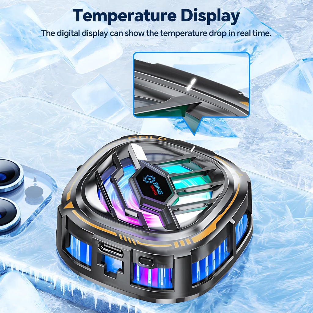 Portable Magnetic Phone Cooler for Gaming & Live Streaming