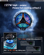 Universal Mobile Phone Cooler with Temperature Display
