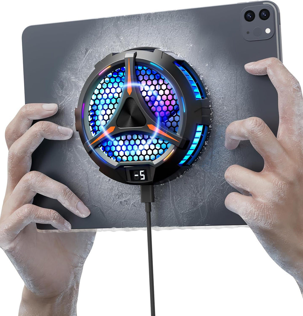 Universal Mobile Phone Cooler with Temperature Display