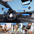 Vacuum Magnetic Car Phone Holder – 360° MagSafe Suction Mount